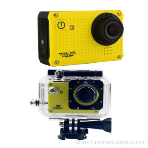 Candy Color Waterproof HD 1080P, Mini Sport DV, 12MP Helmet Sports Action Camera
